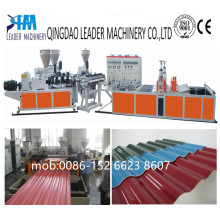 UV Resistance Corrugated Roofing PVC Plate Extrusion Machine